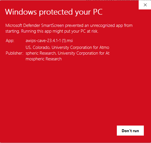 Install Error
